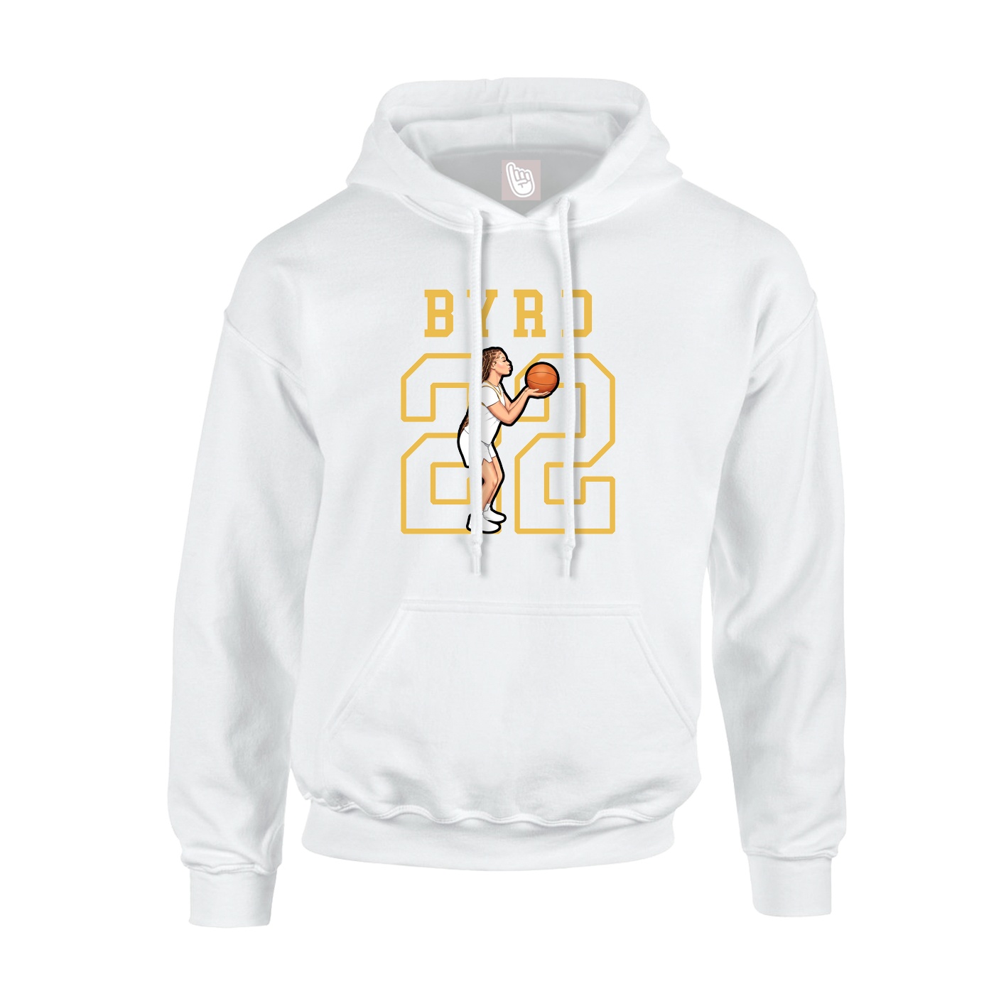 Youth Hoodie — Shirsey in White