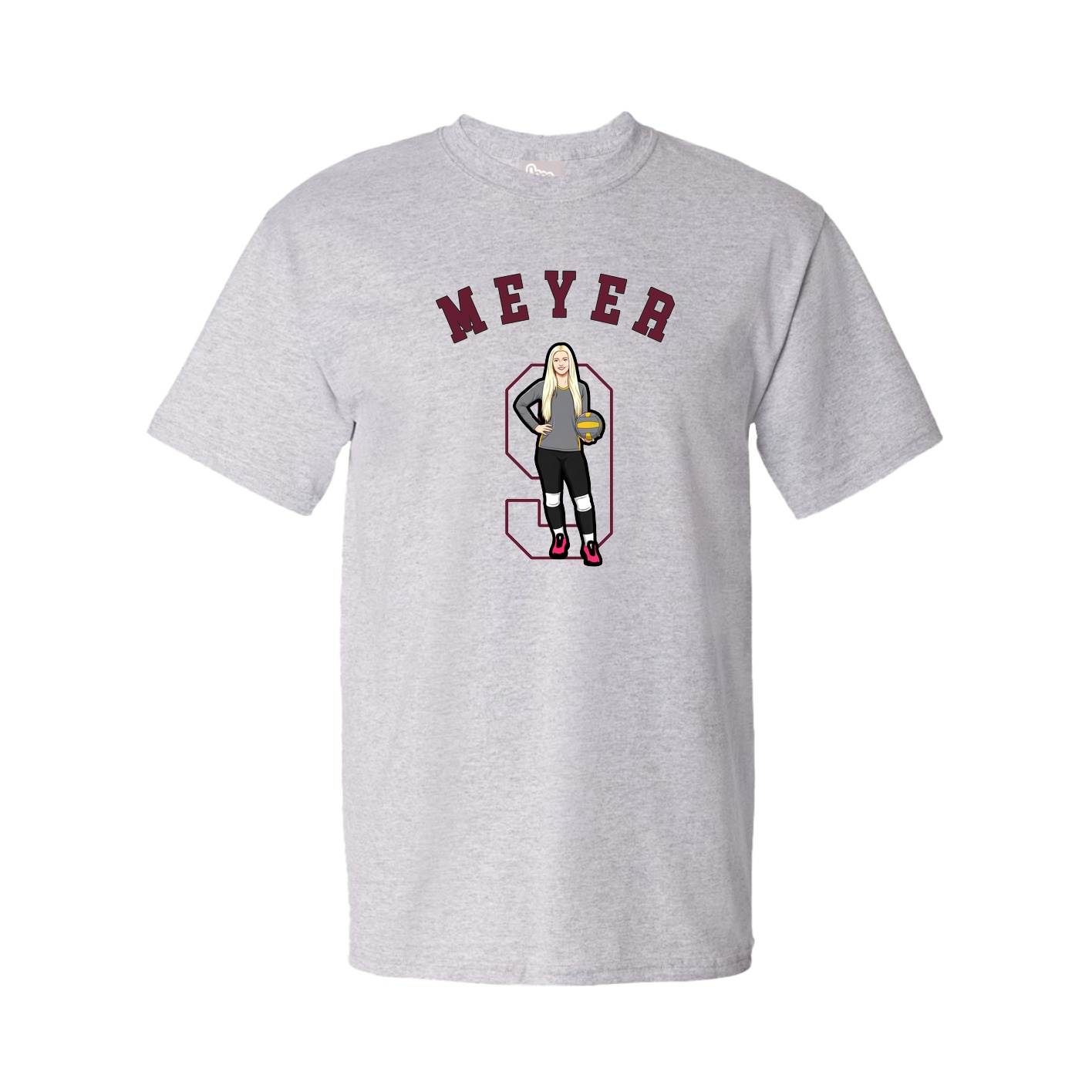 Youth Tee — Shirsey Arch in Grey
