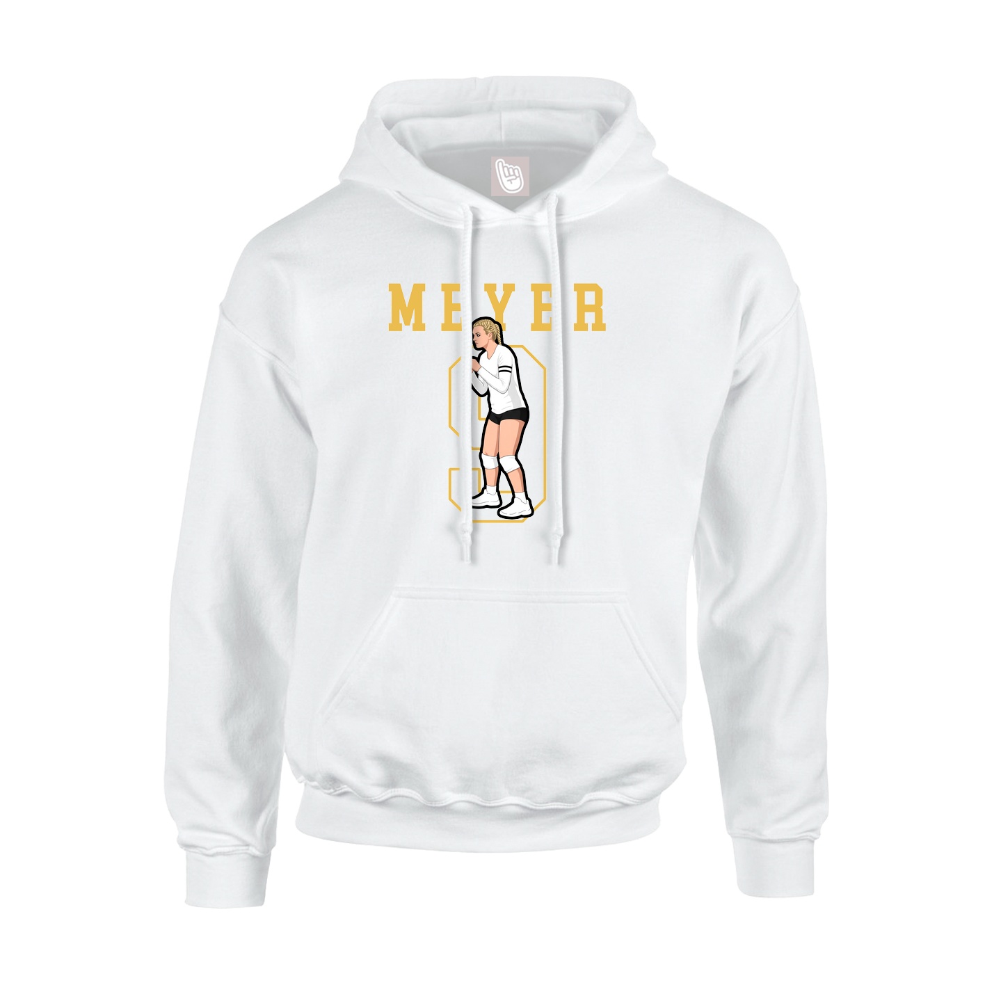 Youth Hoodie — Shirsey in White