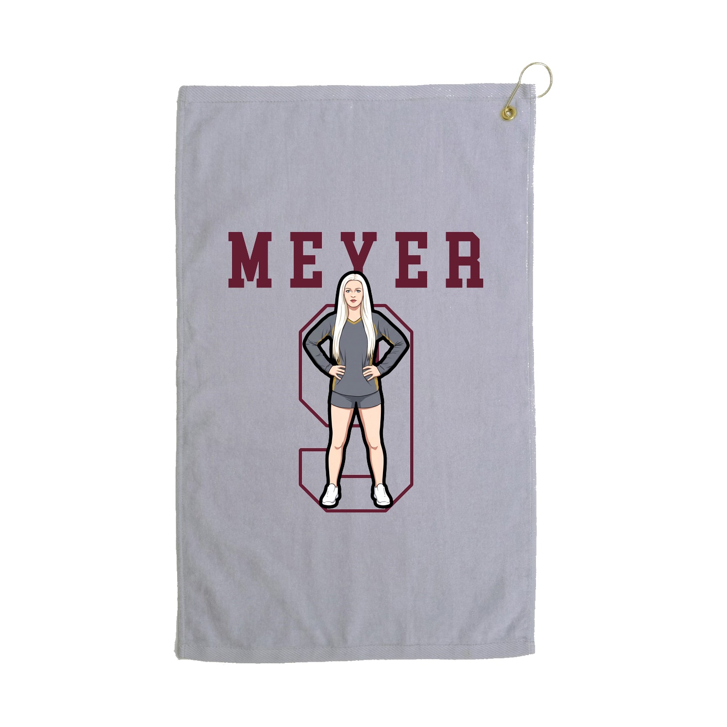 Golf Towel — Shirsey in Grey