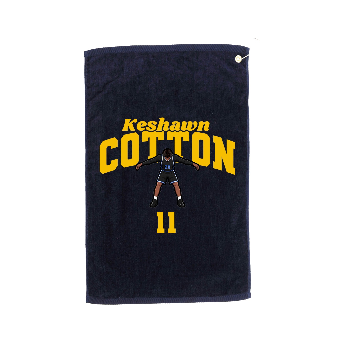 Golf Towel — Signature Arch in Navy