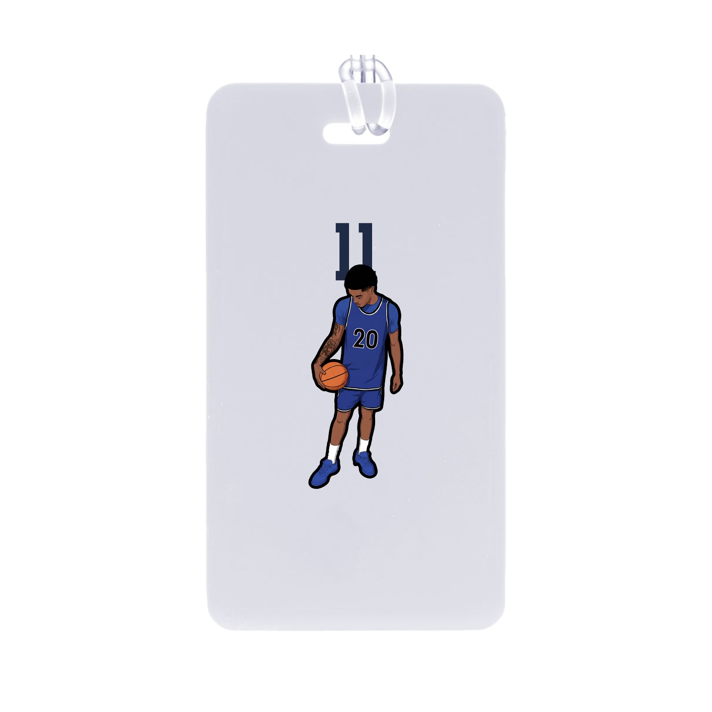 Bag Tag — Number Top in Classic