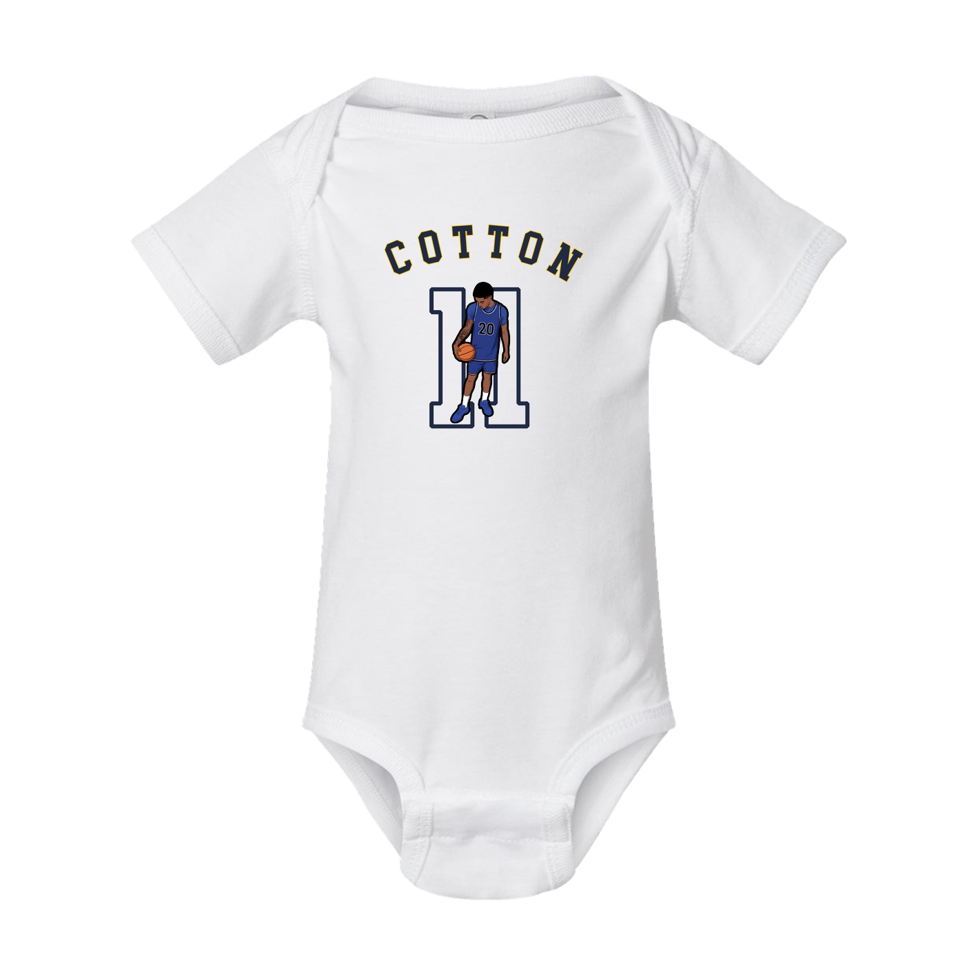 Baby Onesie — Shirsey Arch in White