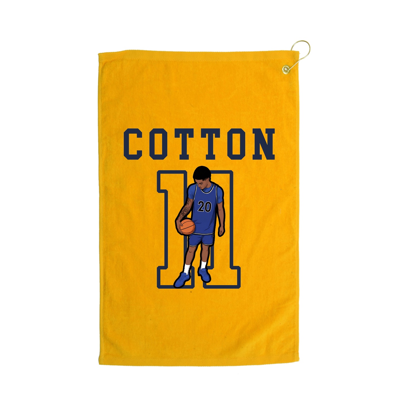 Golf Towel — Shirsey in Gold