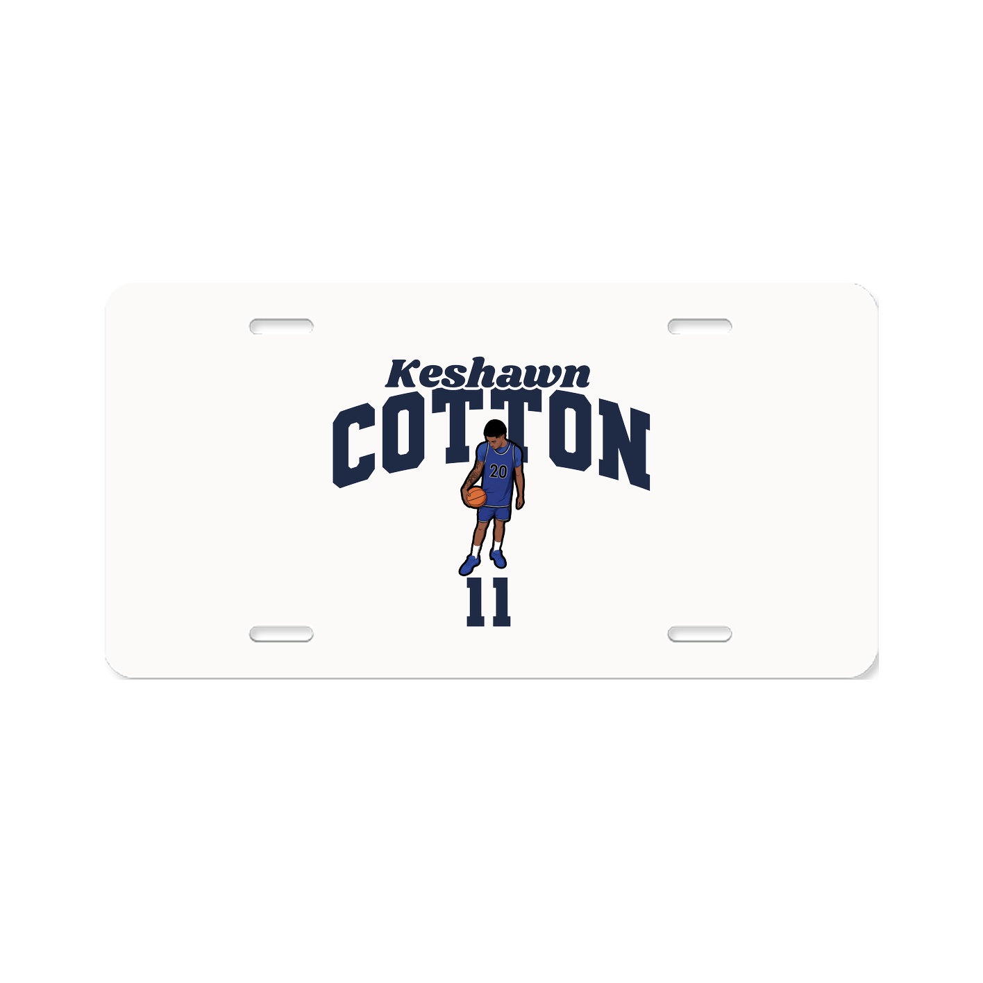 License Plate — Signature Arch in Classic