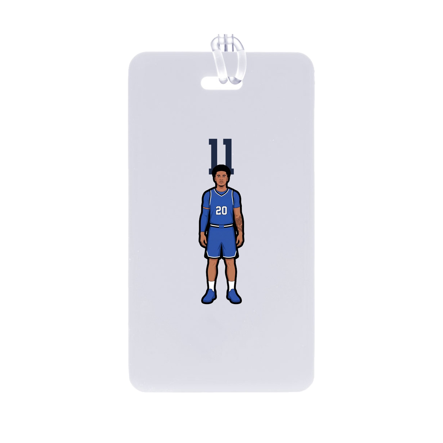 Bag Tag — Number Top in Classic