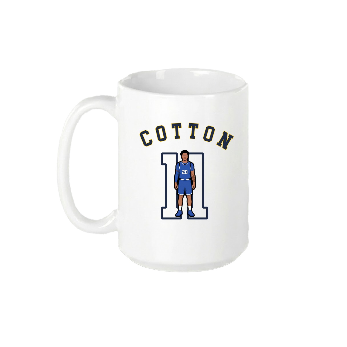 15oz Coffee Mug — Shirsey Arch in White