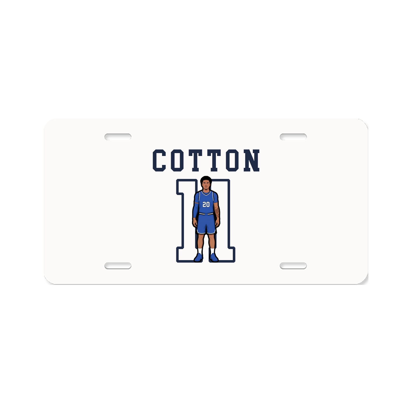License Plate — Shirsey in Classic