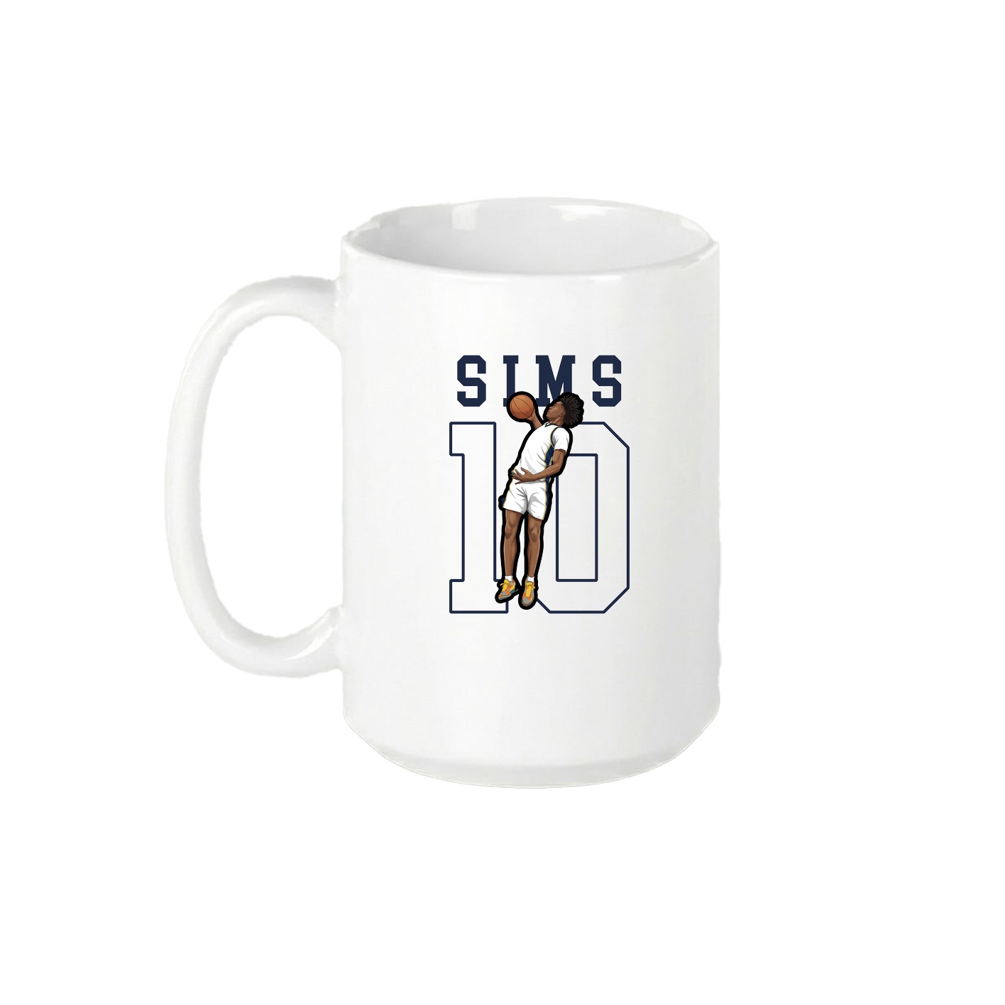 15oz Coffee Mug — Shirsey in White