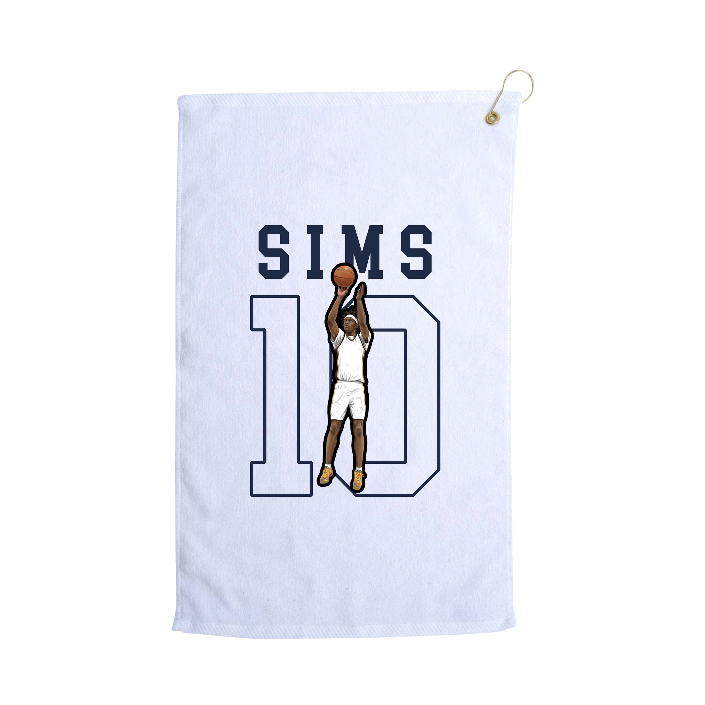 Golf Towel — Shirsey in White