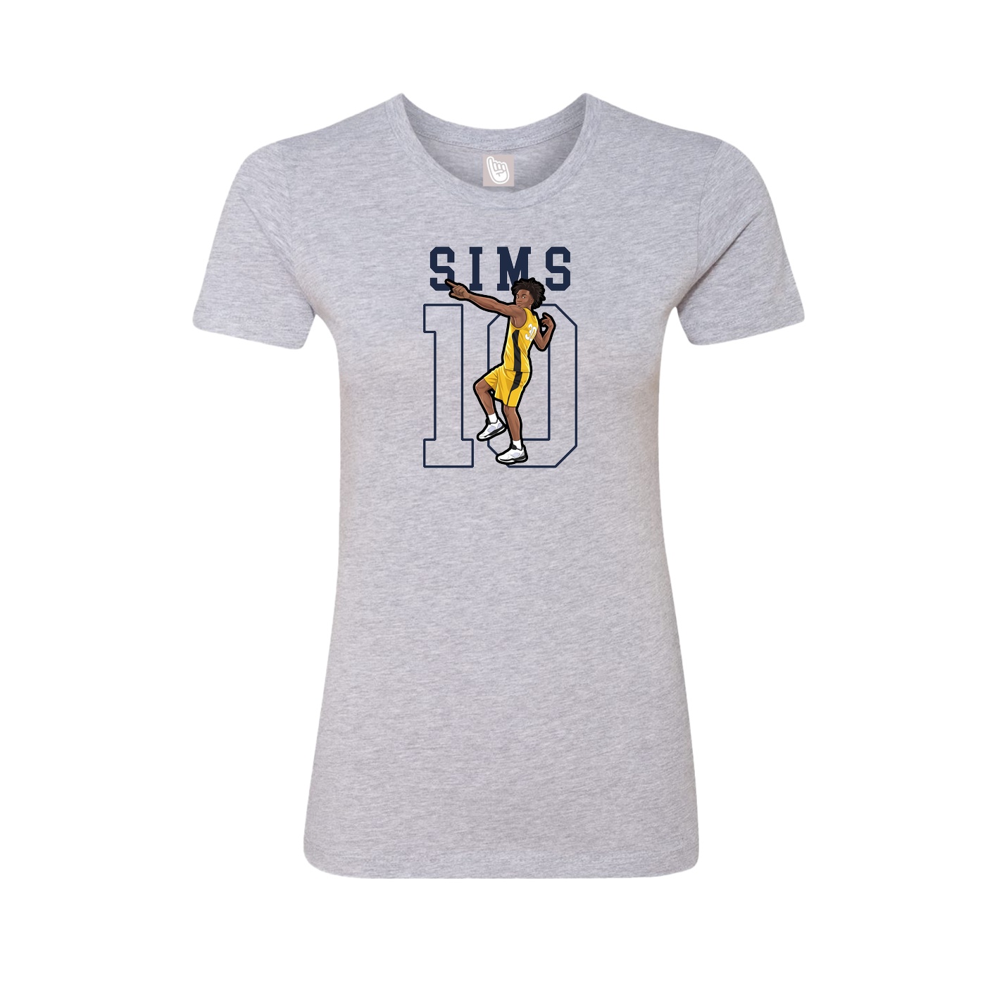 Fitted Women's Tee — Shirsey in Grey