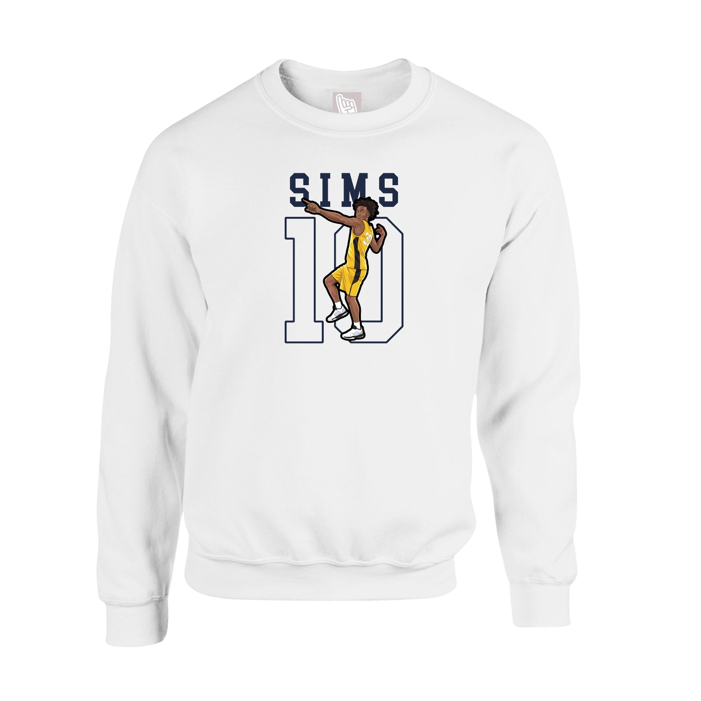 Fleece Crew — Shirsey in White