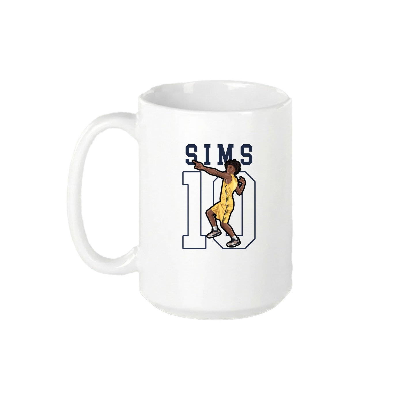 15oz Coffee Mug — Shirsey in White