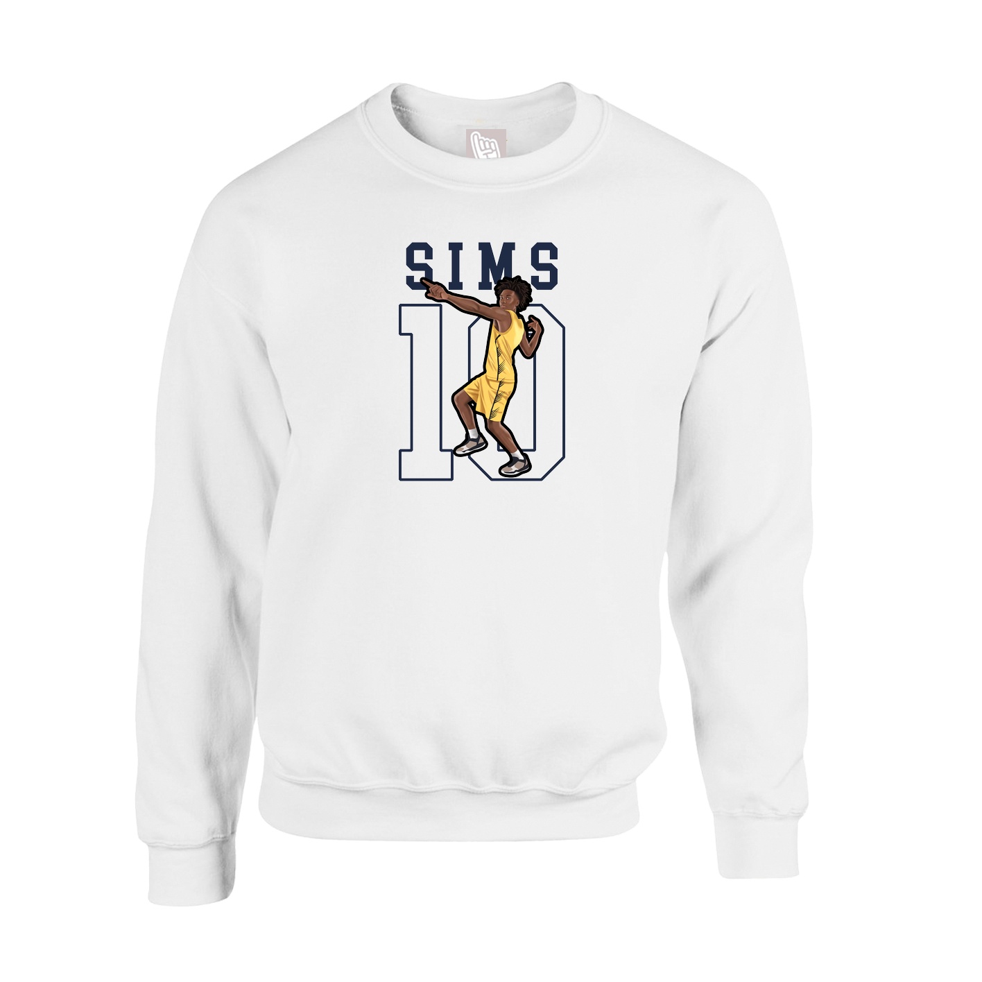 Fleece Crew — Shirsey in White