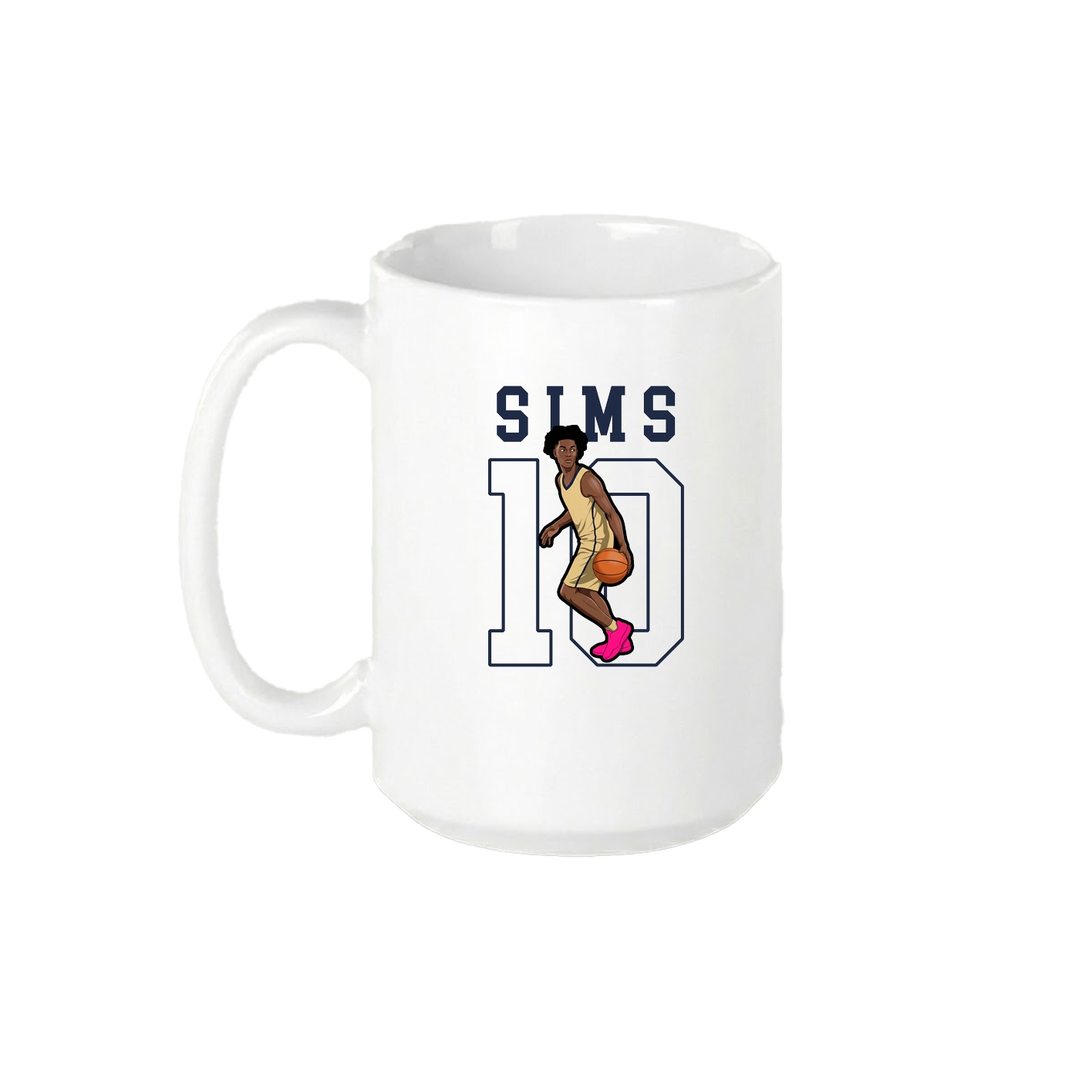 15oz Coffee Mug — Shirsey in White