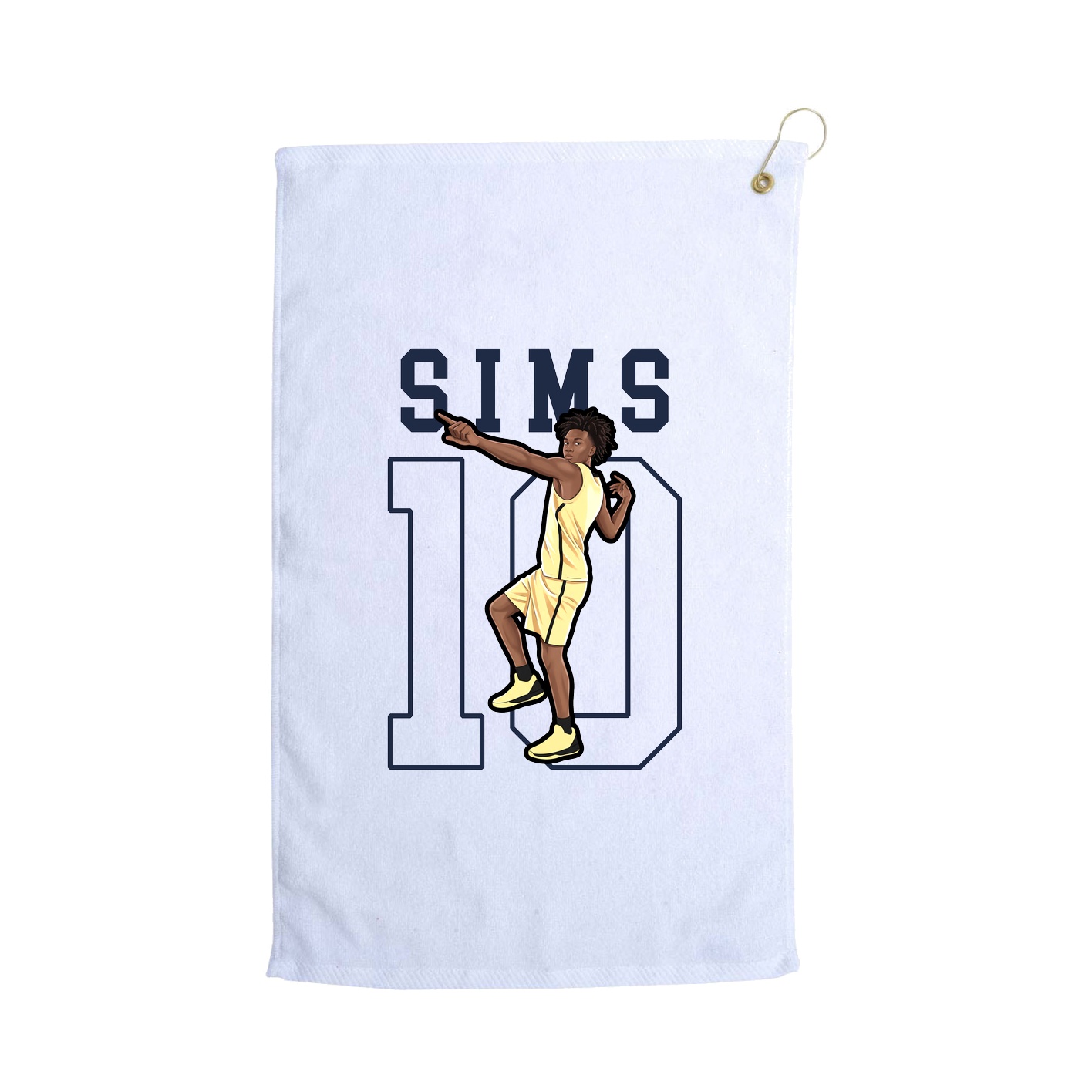 Golf Towel — Shirsey in White