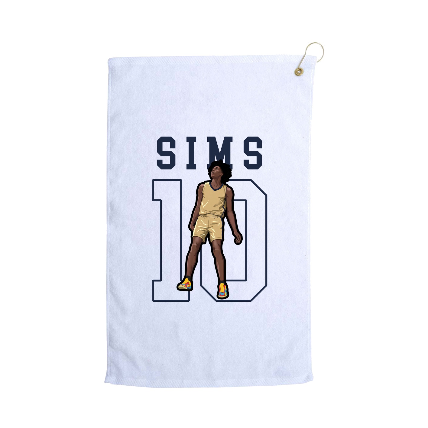 Golf Towel — Shirsey in White