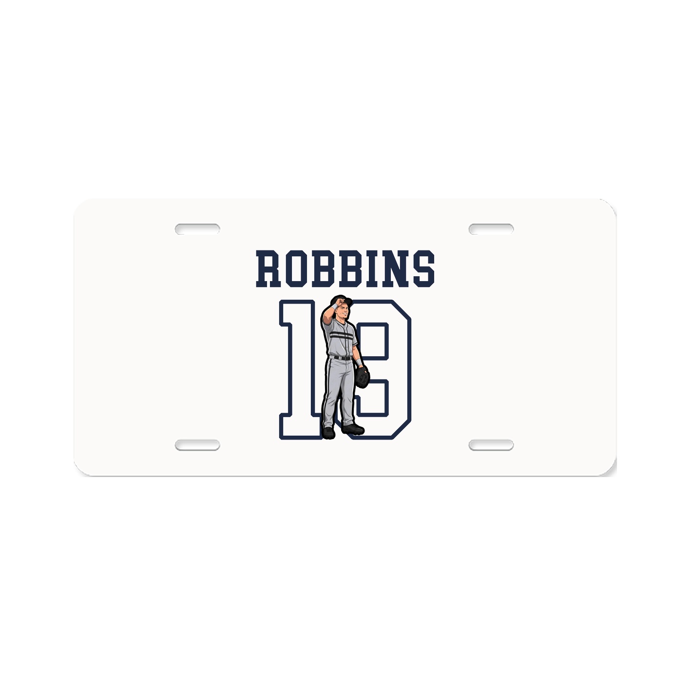 License Plate — Shirsey in Classic