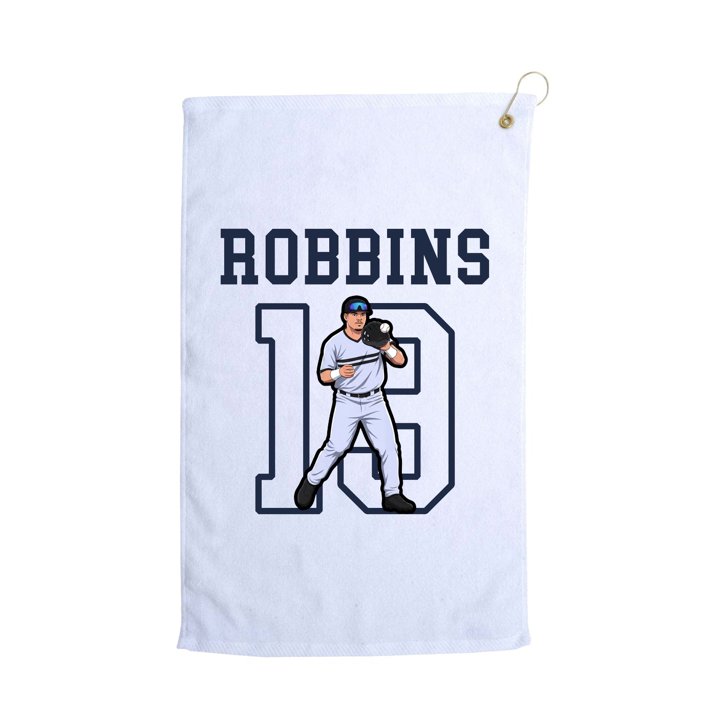 Golf Towel — Shirsey in White
