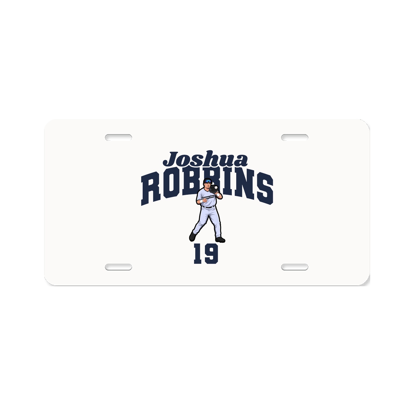 License Plate — Signature Arch in Classic