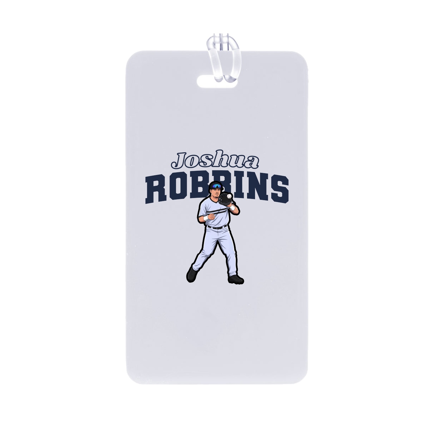 Bag Tag — Name Arch in Classic