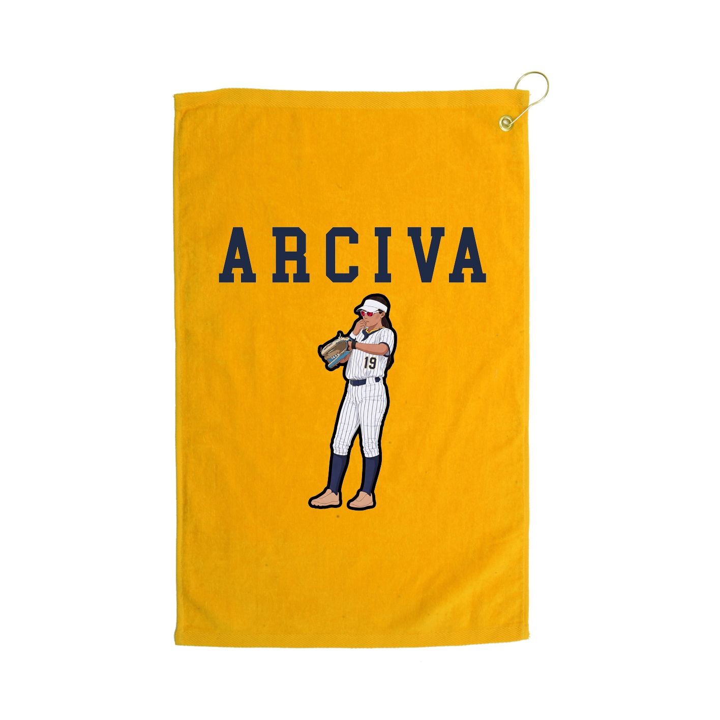 Golf Towel — Shirsey in Gold