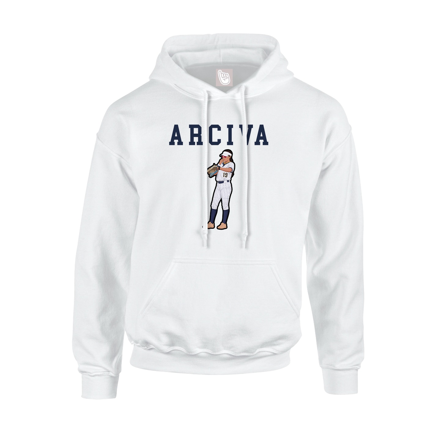 Youth Hoodie — Shirsey in White