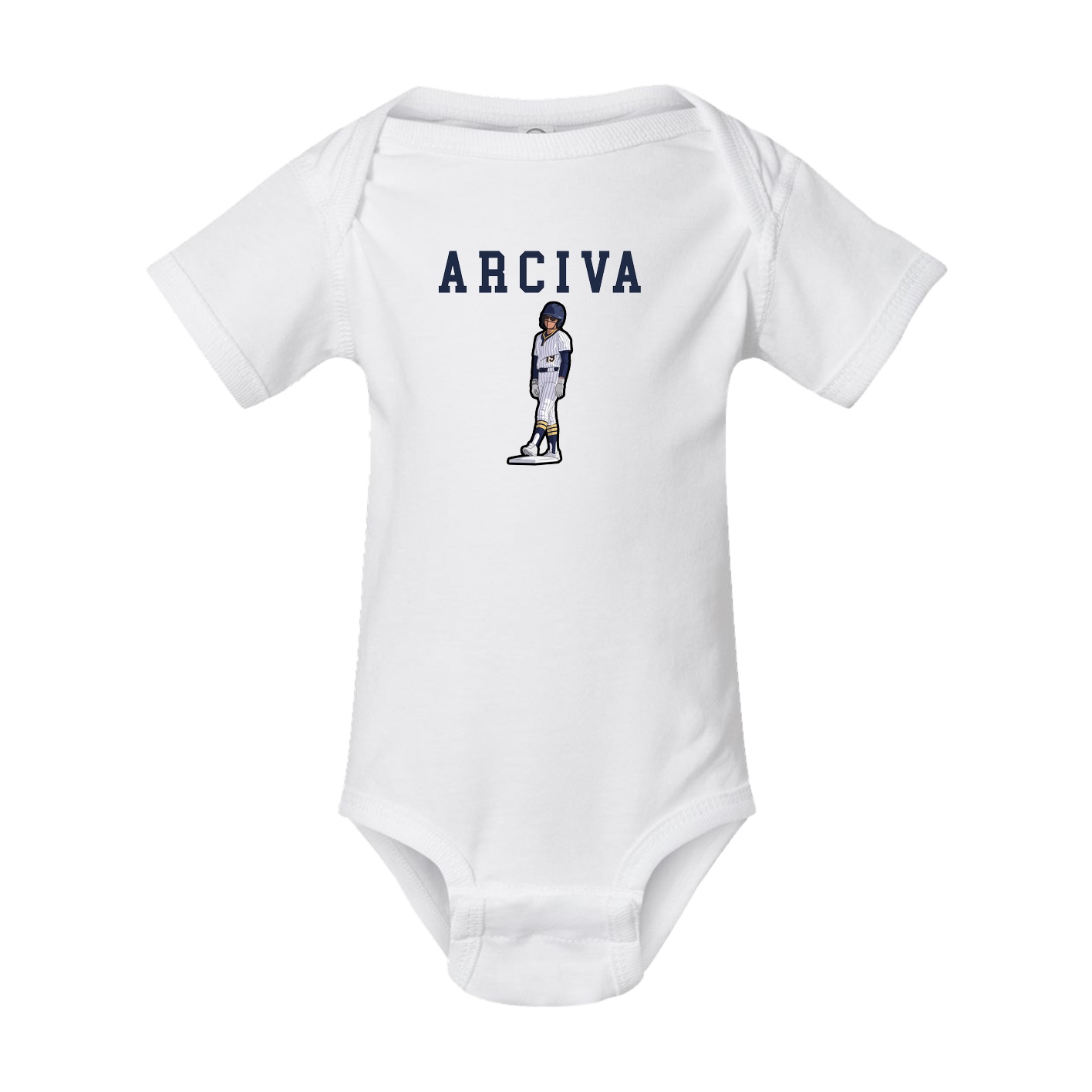 Baby Onesie — Shirsey in White