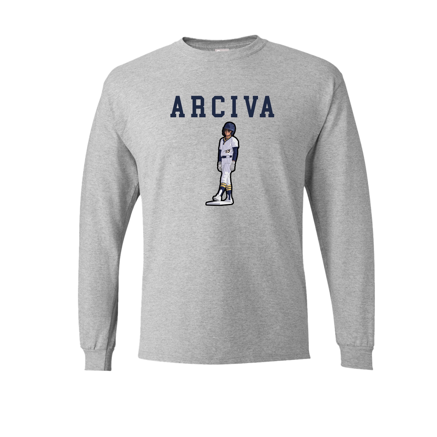 Long Sleeve Tee — Shirsey in Grey