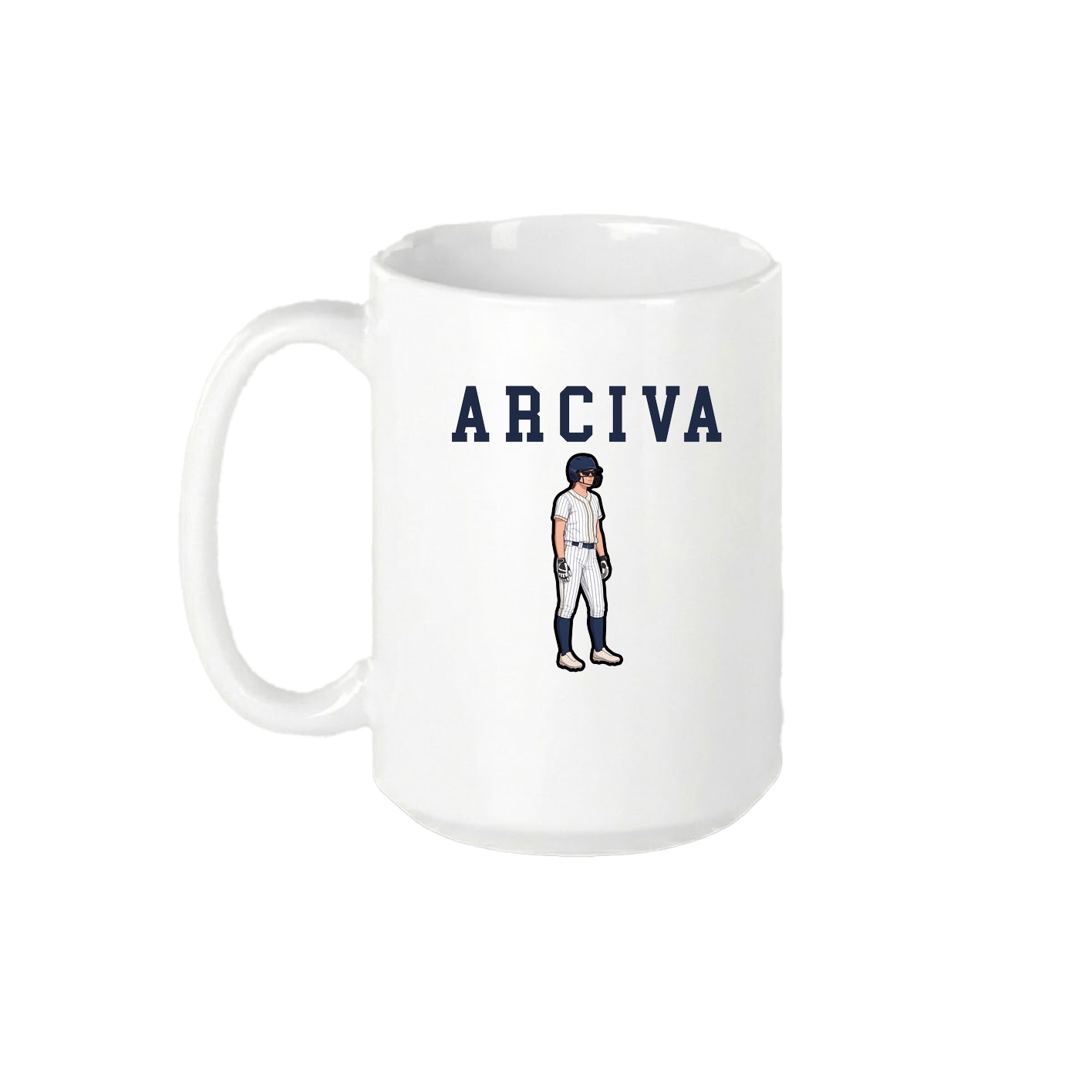 15oz Coffee Mug — Shirsey in White