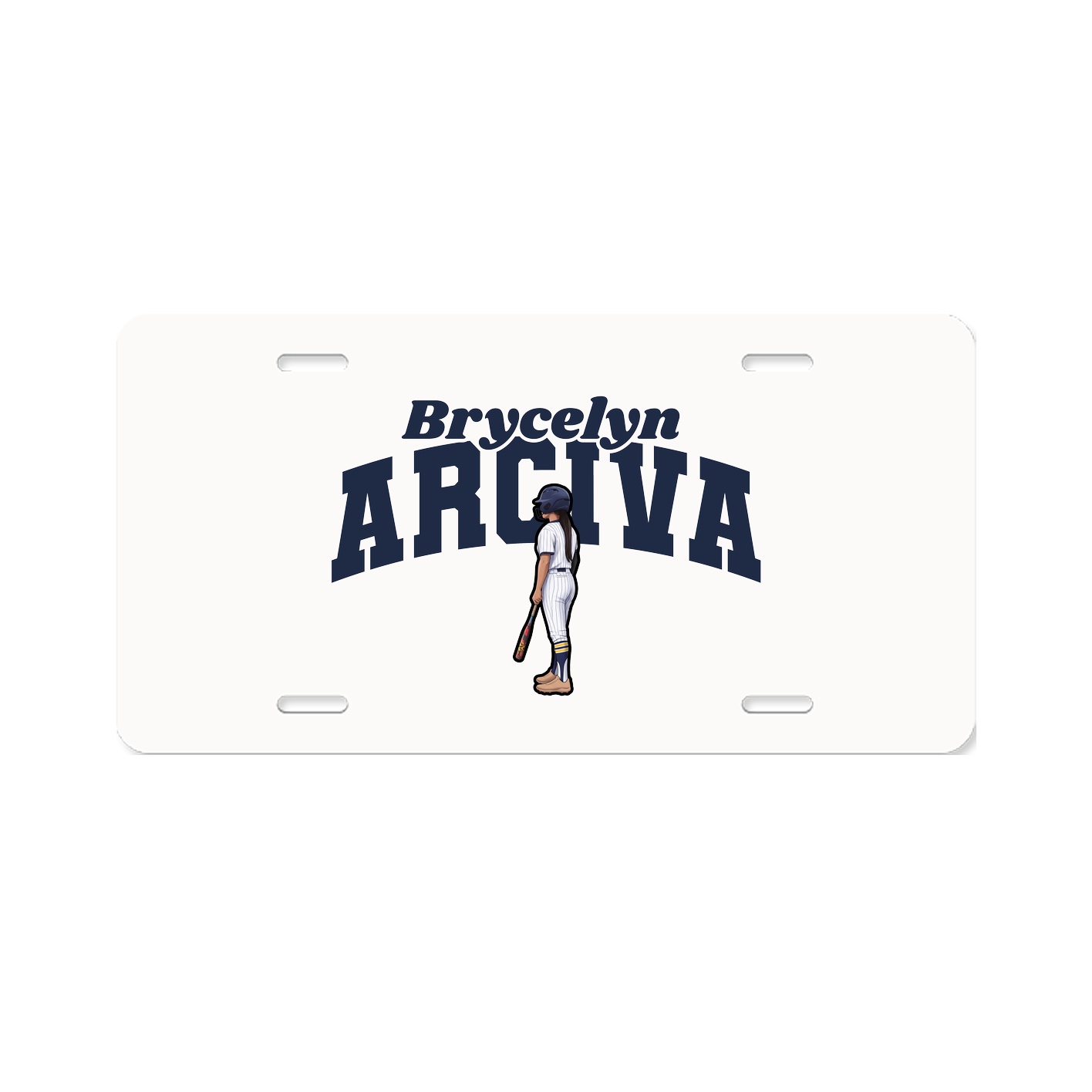 License Plate — Signature Arch in Classic