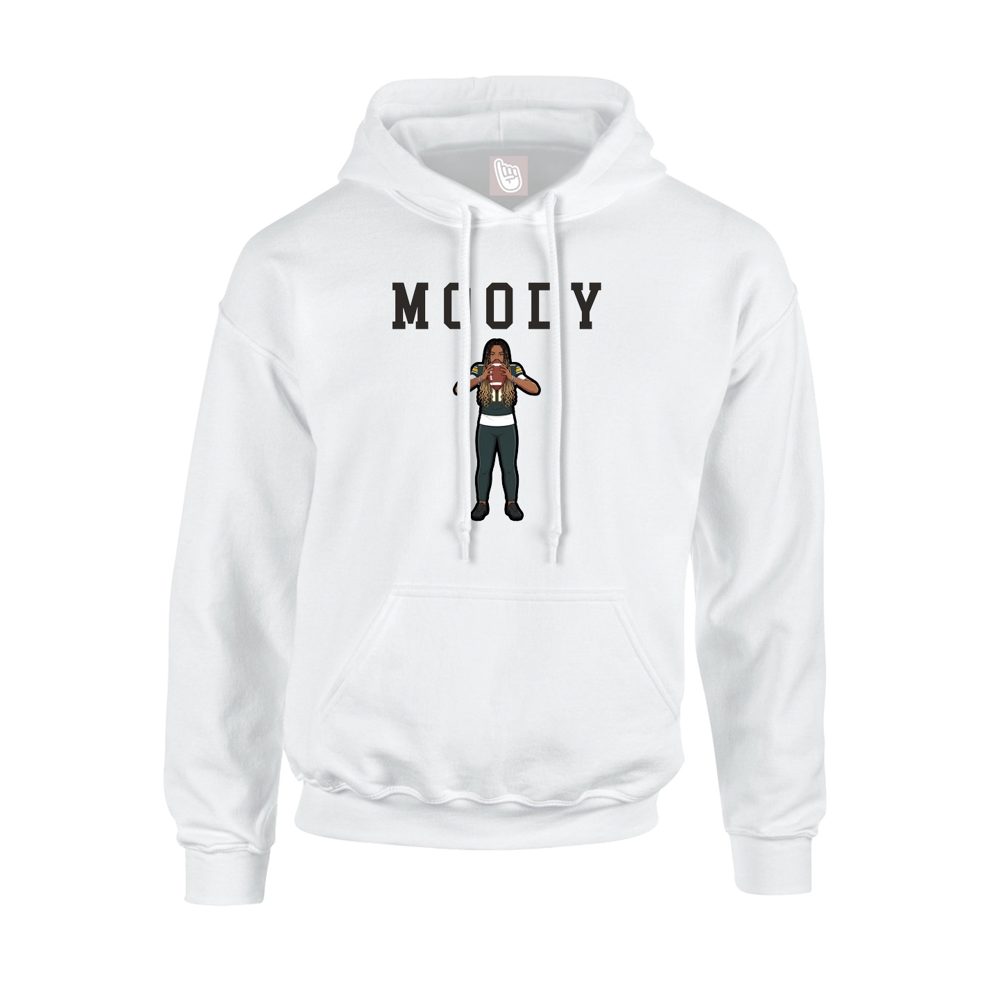 Youth Hoodie — Shirsey in White