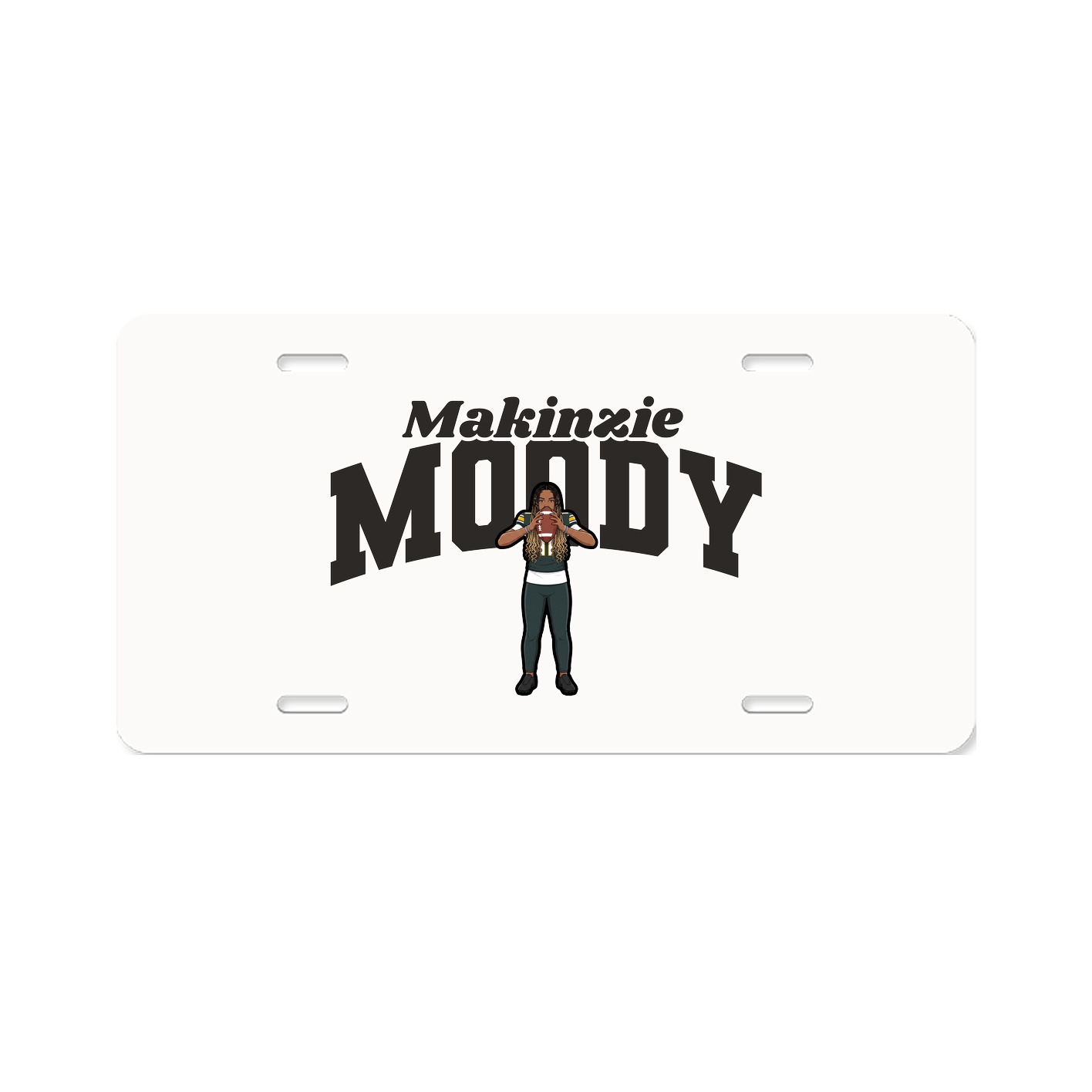 License Plate — Signature Arch in Classic