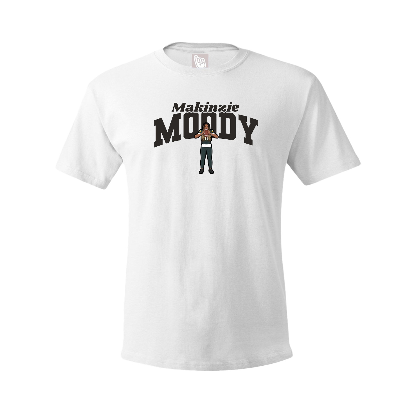 Youth Tee — Signature Arch in White