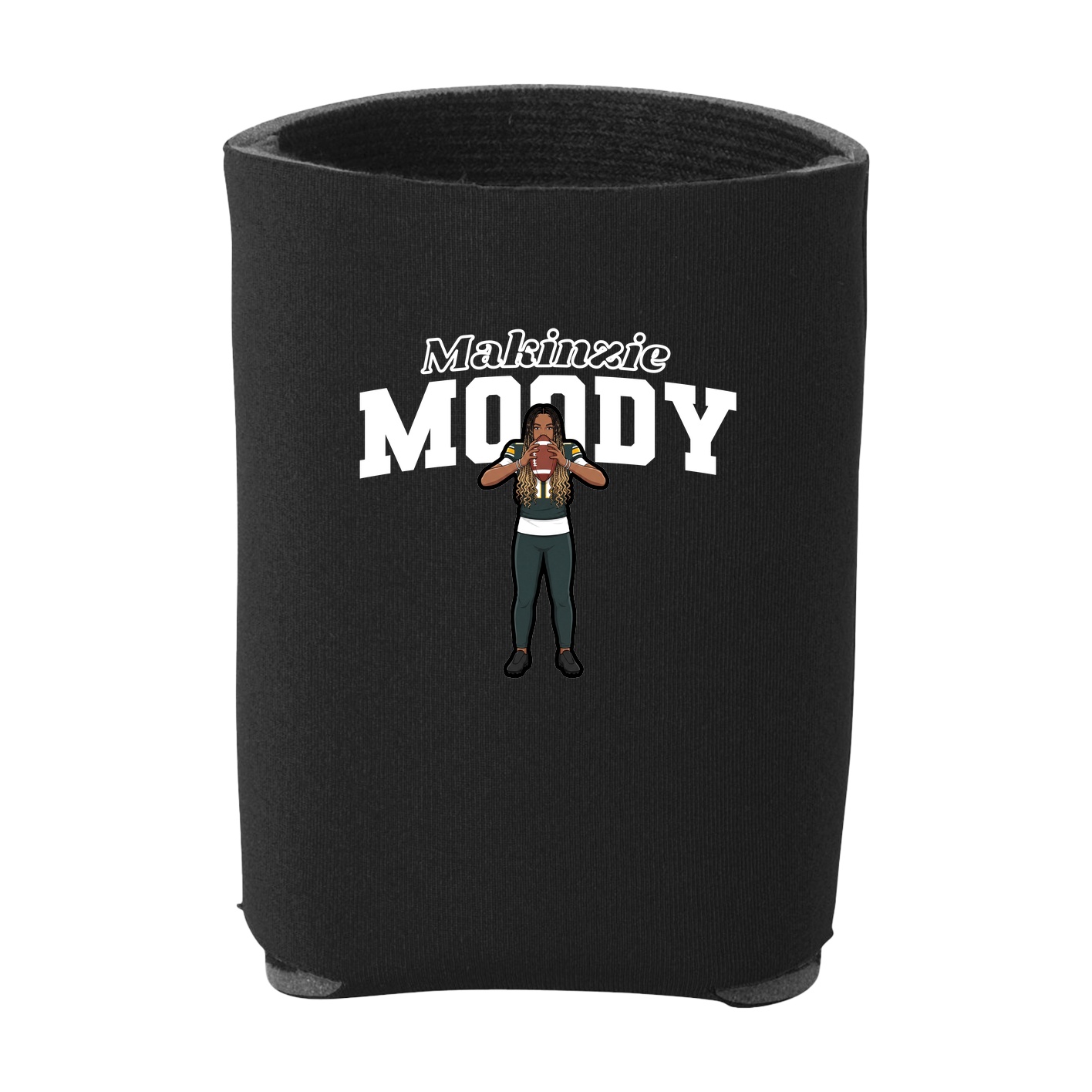 Can Holder — Name Arch in Black