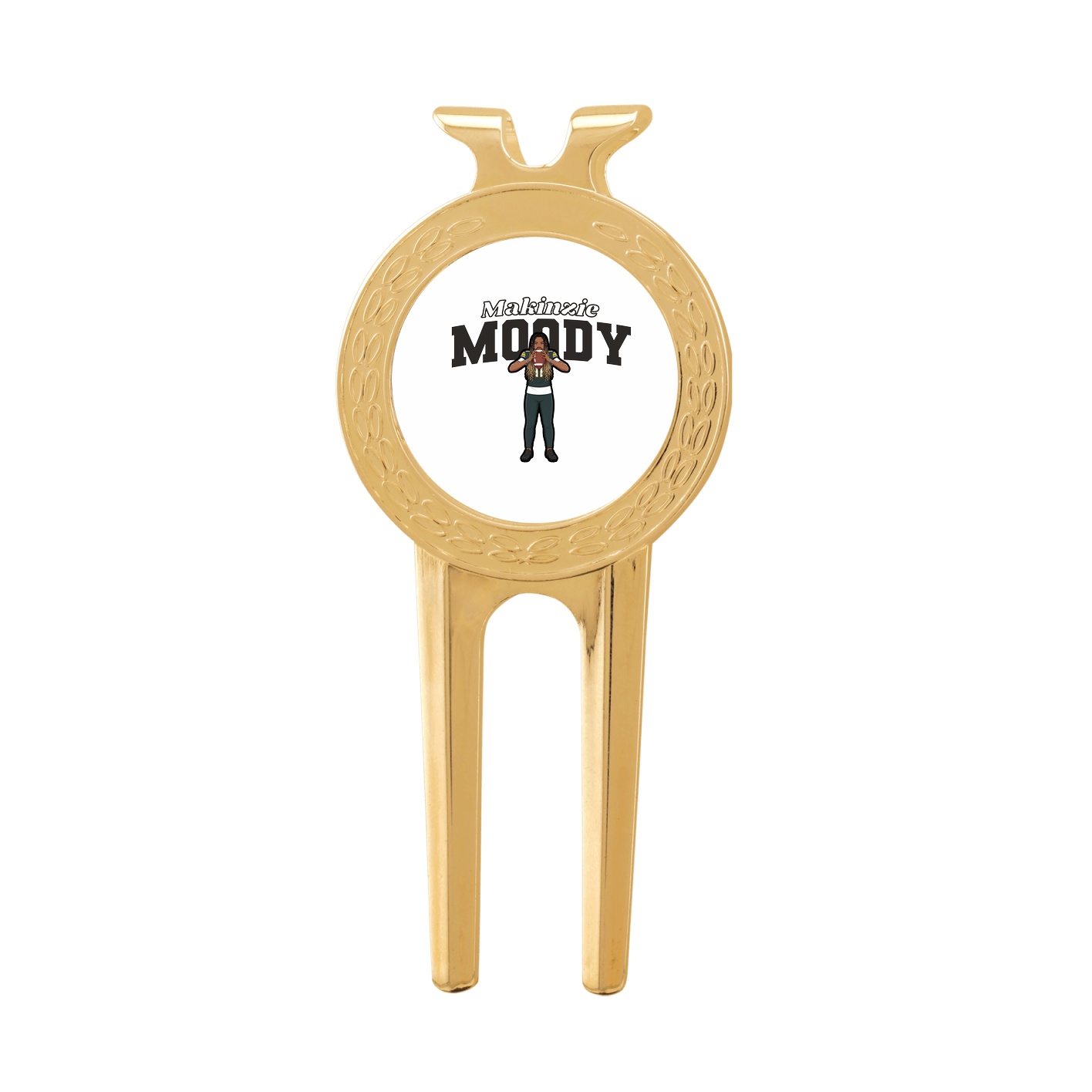 Divot Tool with Ball Marker — Name Arch in Classic