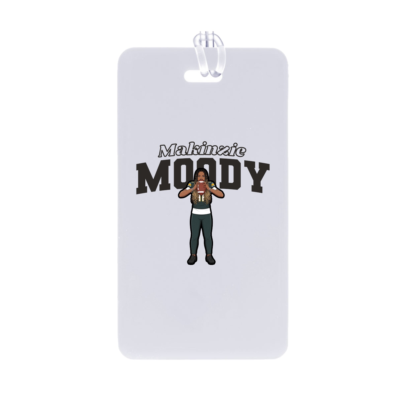 Bag Tag — Name Arch in Classic