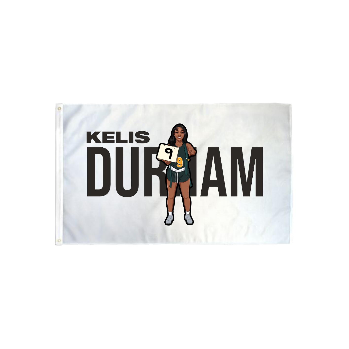 3x5 Flag — Player Name in Classic