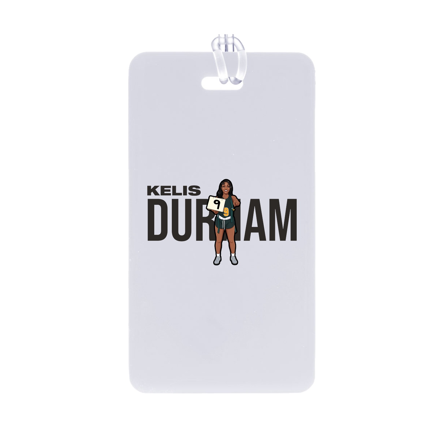 Bag Tag — Player Name in Classic