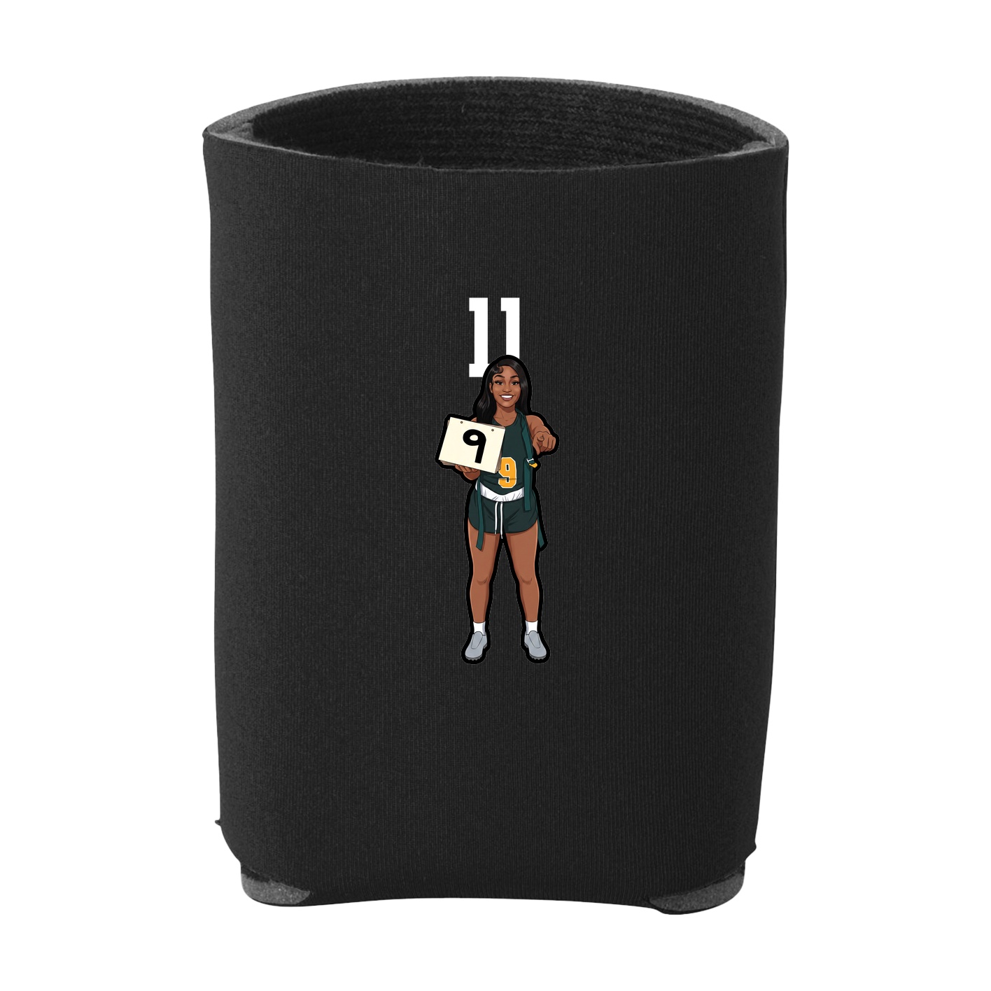 Can Holder — Number Top in Black