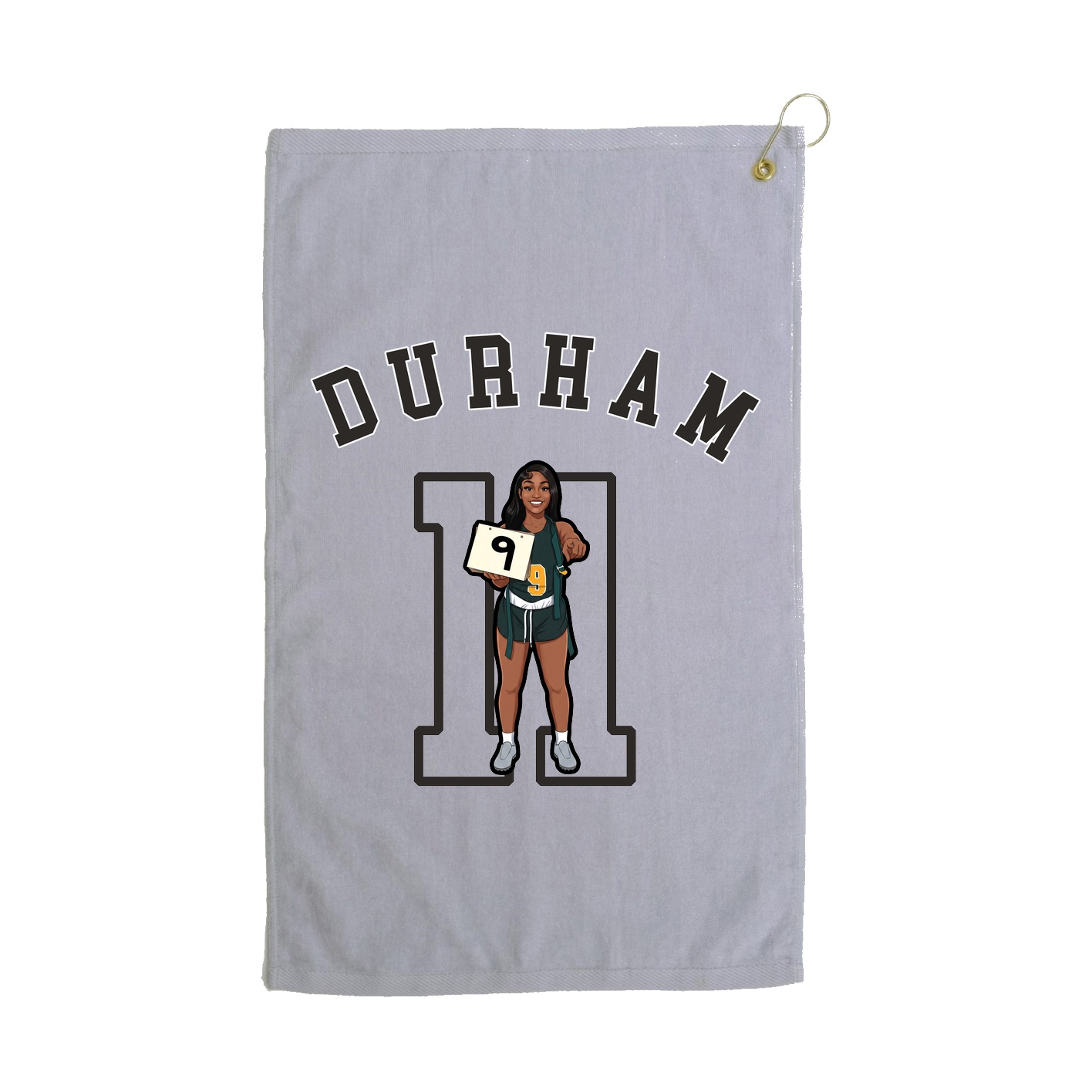 Golf Towel — Shirsey Arch in Grey
