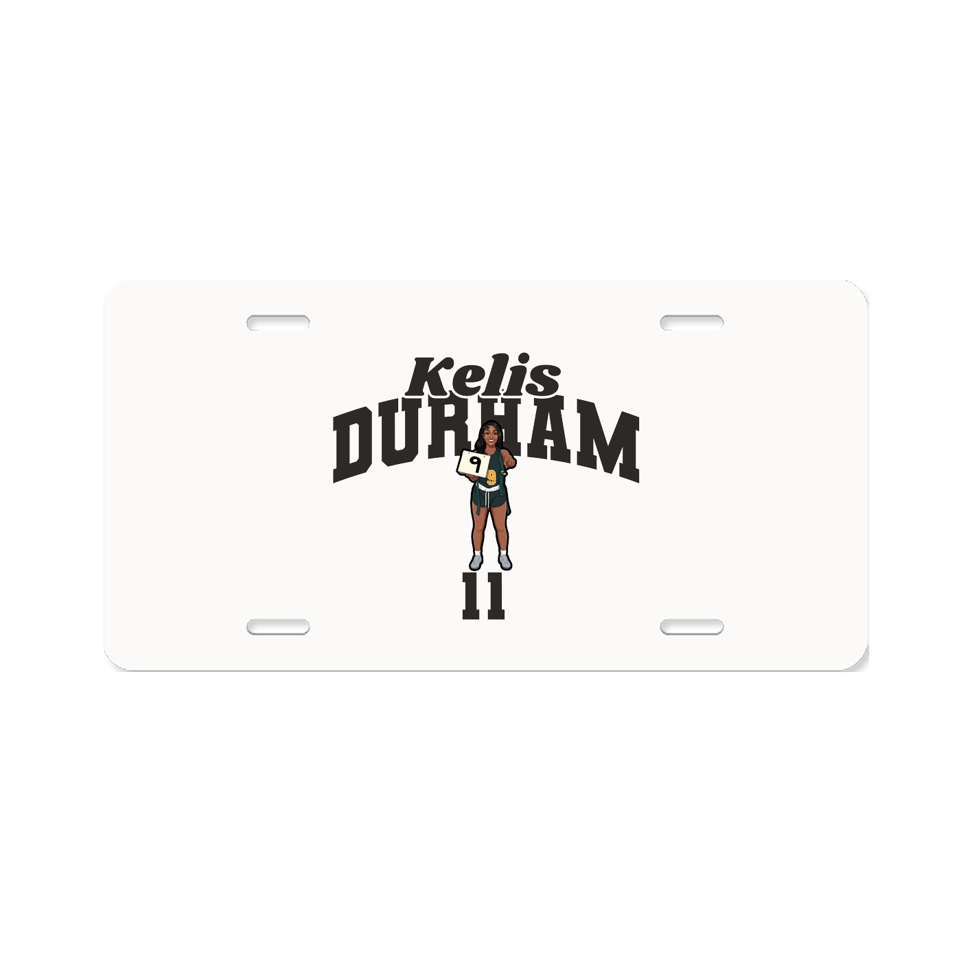 License Plate — Signature Arch in Classic