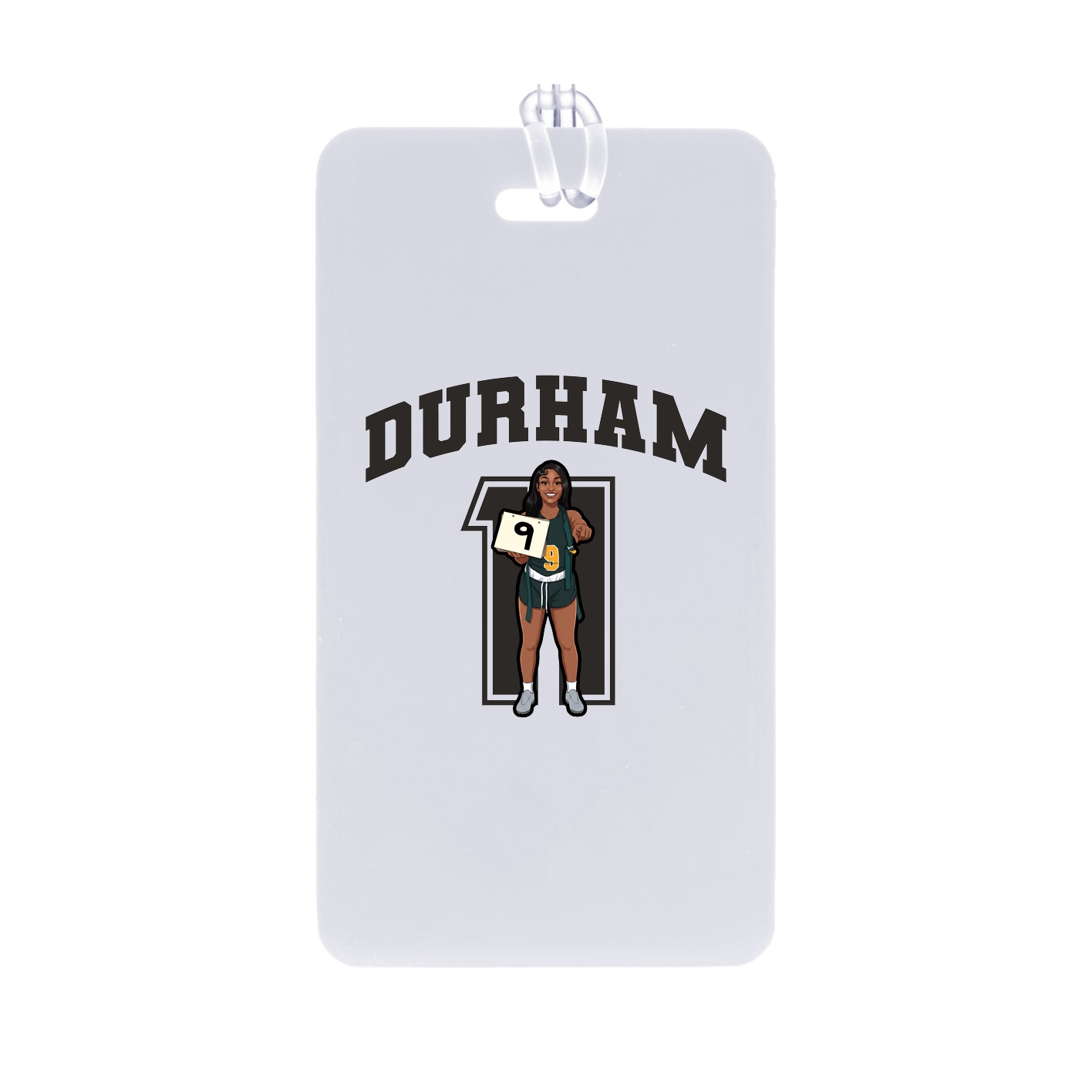 Bag Tag — Number in Classic