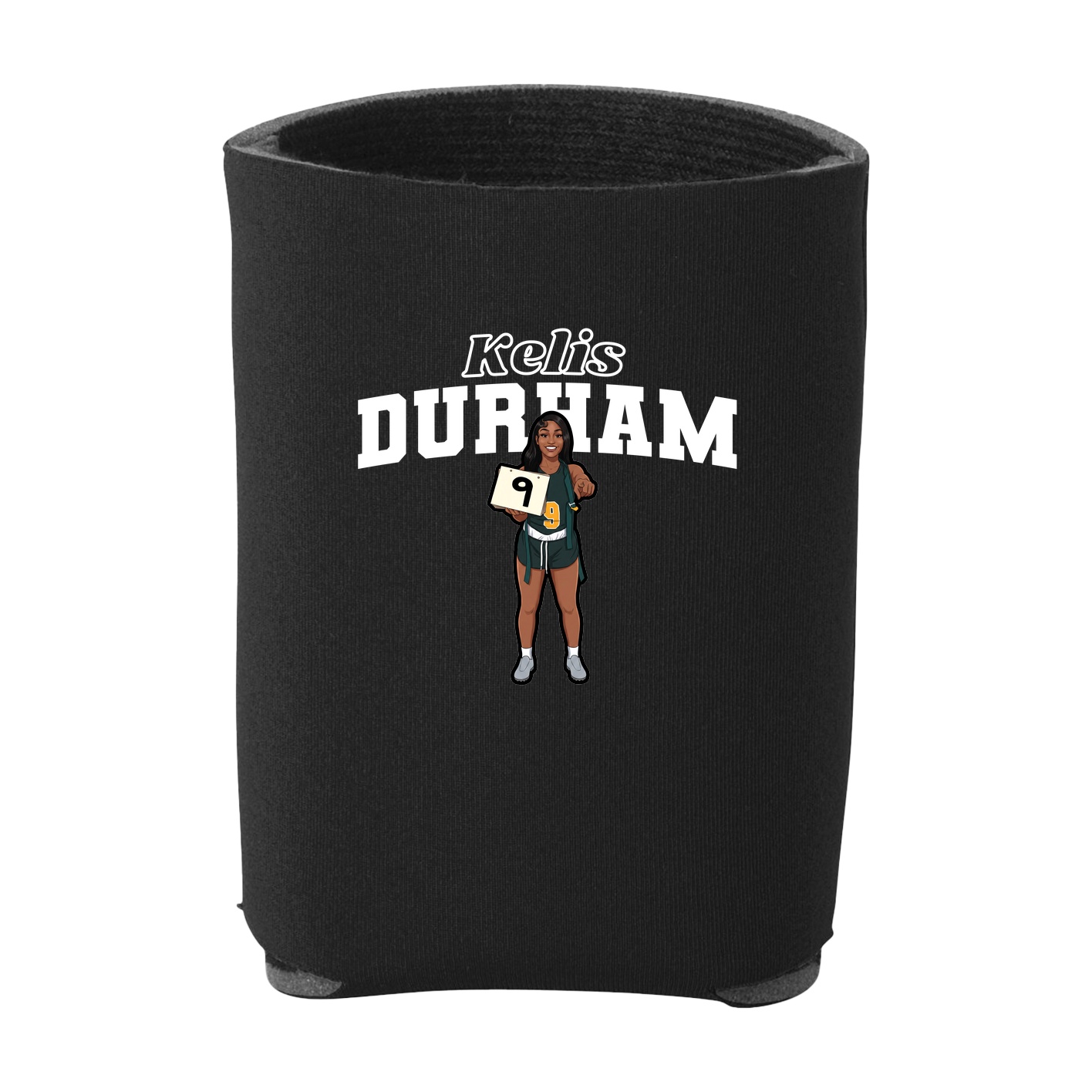 Can Holder — Name Arch in Black