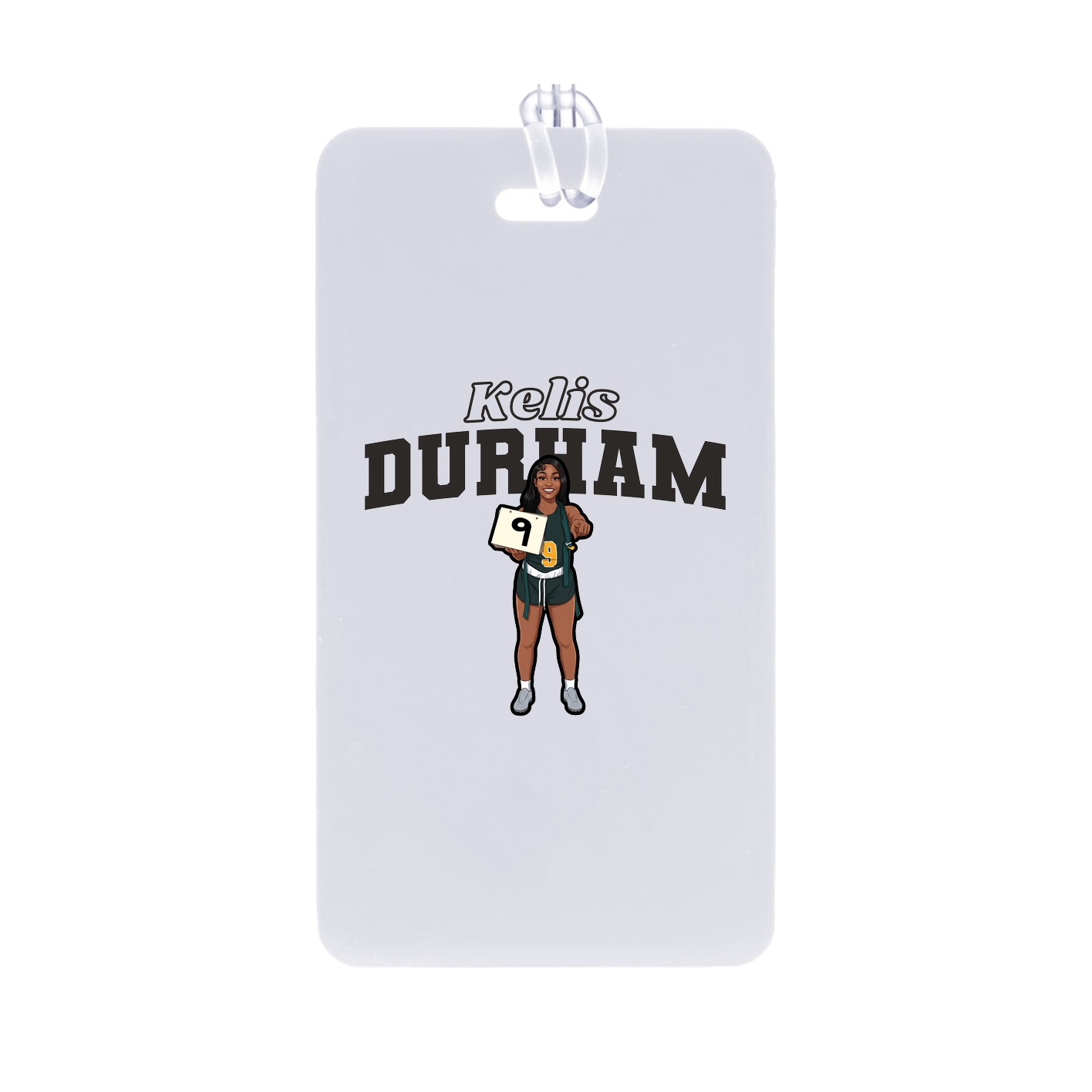 Bag Tag — Name Arch in Classic