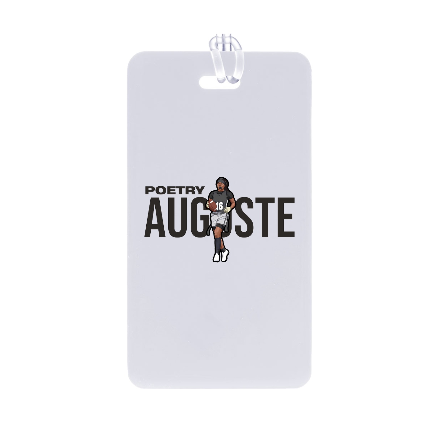 Bag Tag — Player Name in Classic