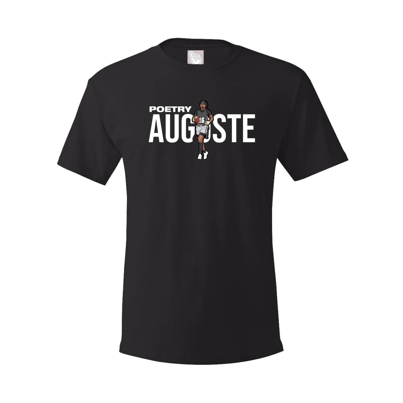 Tee — Player Name in Black