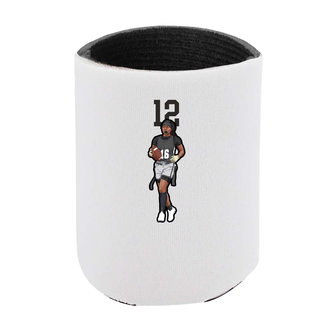 Can Holder — Number Top in White