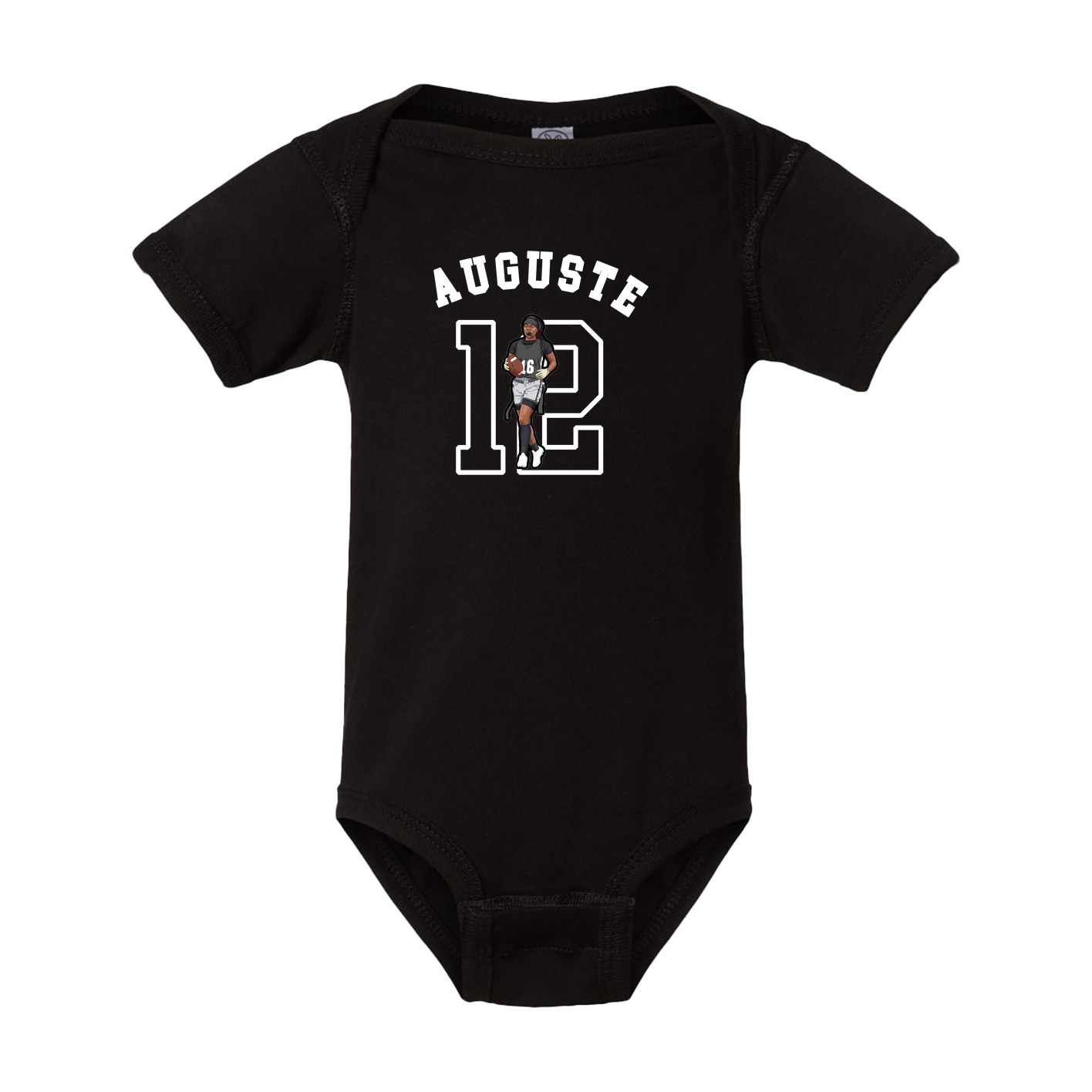 Baby Onesie — Shirsey Arch in Black
