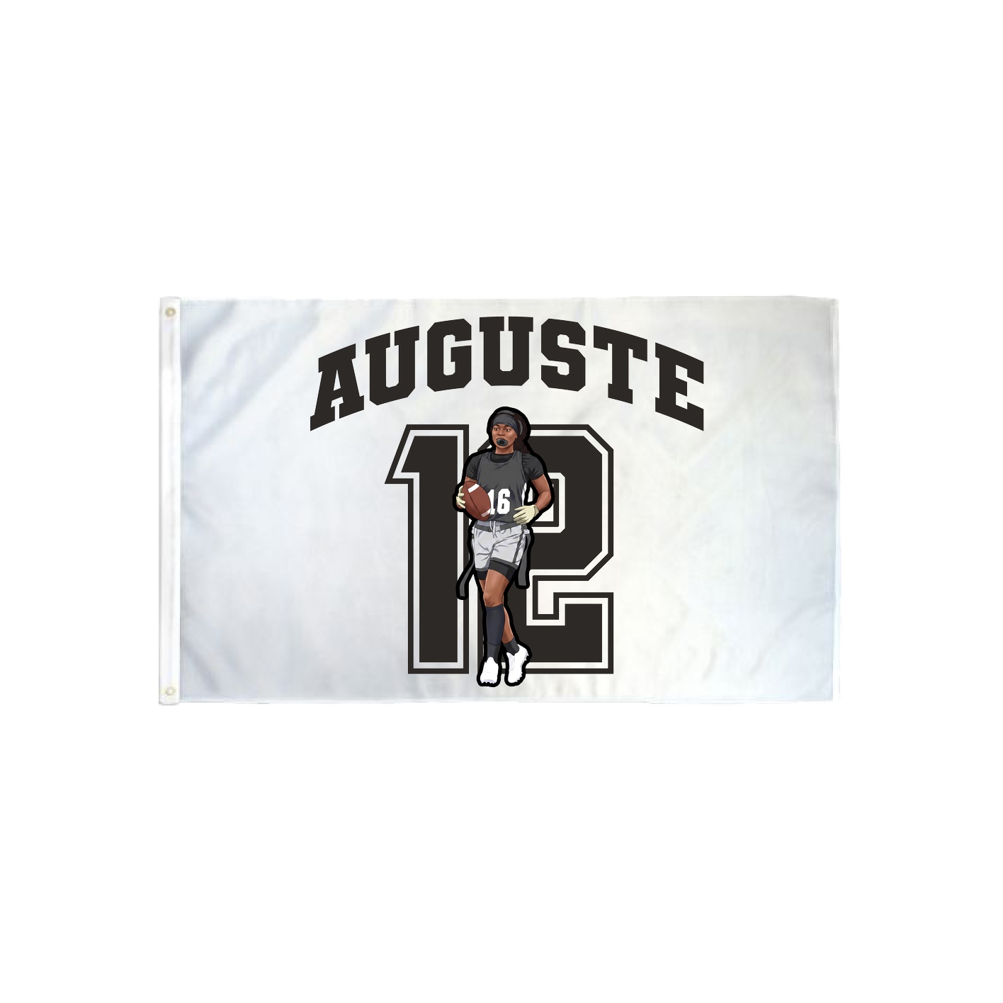 3x5 Flag — Number in Classic